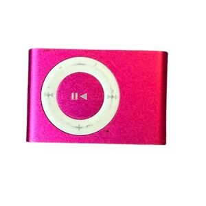 Apple iPod Shuffle 2nd Gen Pink MP3 Player with Charger and Earbuds **FOR PARTS*